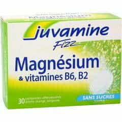 JUVAMINE magnesium & vitamine B6, B2 et B1 30 Comprimes effervescent – Image 2