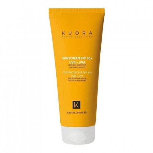 KUORA ecran solaire visage + corp 50+ 200 ml