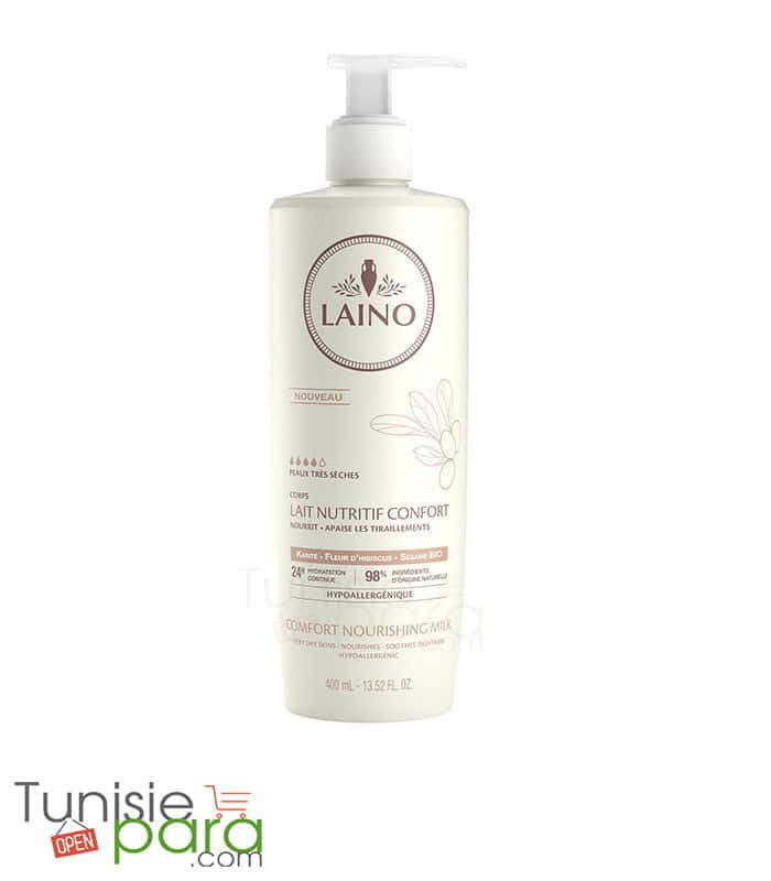 Laino Lait Nutritif Confort Karité 400 ml – Image 2