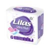 Lilas Serviettes Ultra Nuit 3mm - Pack de 7