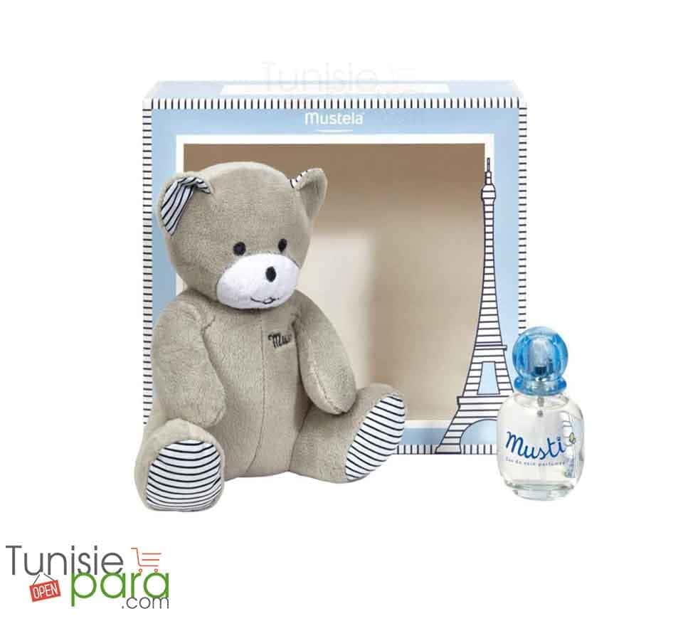 MUSTELA Coffret Musti unisexe Eau de Soin Parfumée 50ml avec Doudou offert – Image 2
