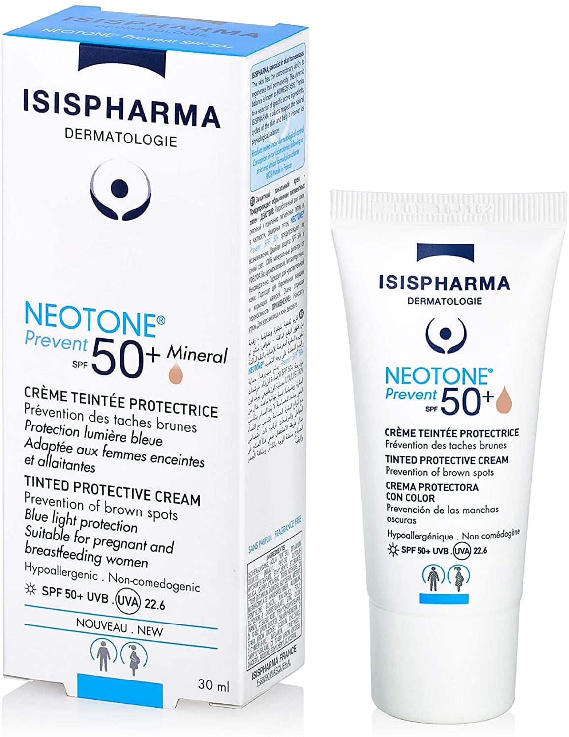 Isis Pharma Neotone anti-taches Prevent Crème Spf50+ 30 ml - Crème teintée