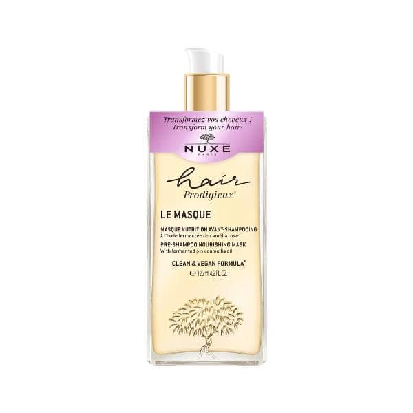 Nuxe Hair Prodigieux Masque Nutrition Avant-Shampooing 125 ml - Soin Nourrissant et Réparateur