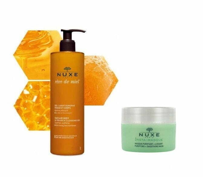 NUXE INSTA PACK purifiant 50 ML + REVE DE MIEL GEL SURGRAS 100 ML offert