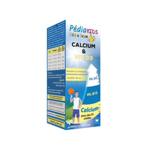 PEDIAKIDS calcium et vitamine D3 150 ml