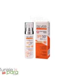 Silver clear ecran solaire Teinté beige eclat spf 50+ 50ml