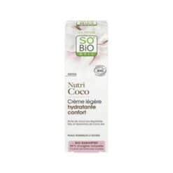 so bio Nutri Coco creme legere hydra confort peaux normales a seches 50ml