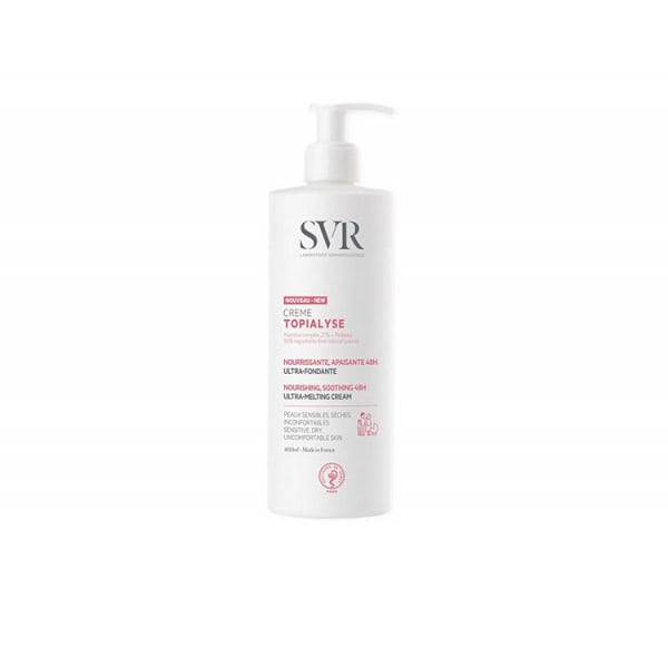 SVR Topialyse Crème nourrissante, apaisante 48h ultra fondante 400 ml