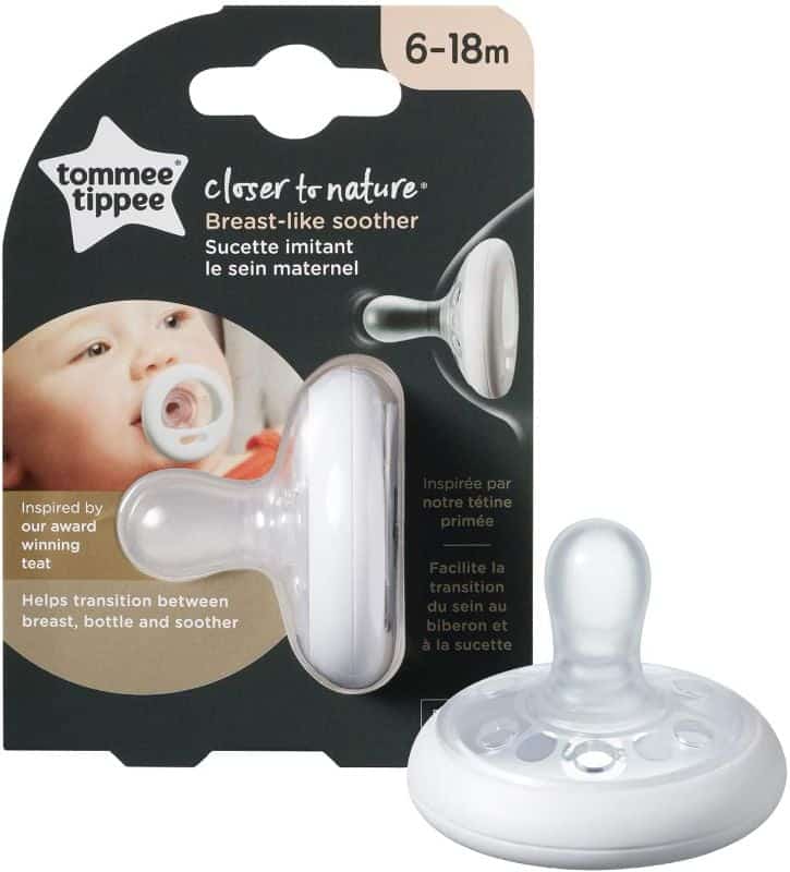 tommee tippee breast-like soother sucette 6-18m