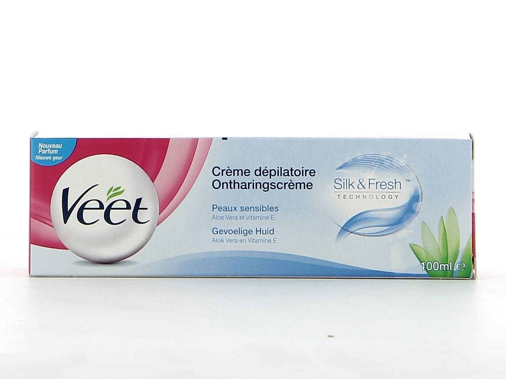 Veet Crème dépilatoire 100Ml Peaux Sensibles – Image 2