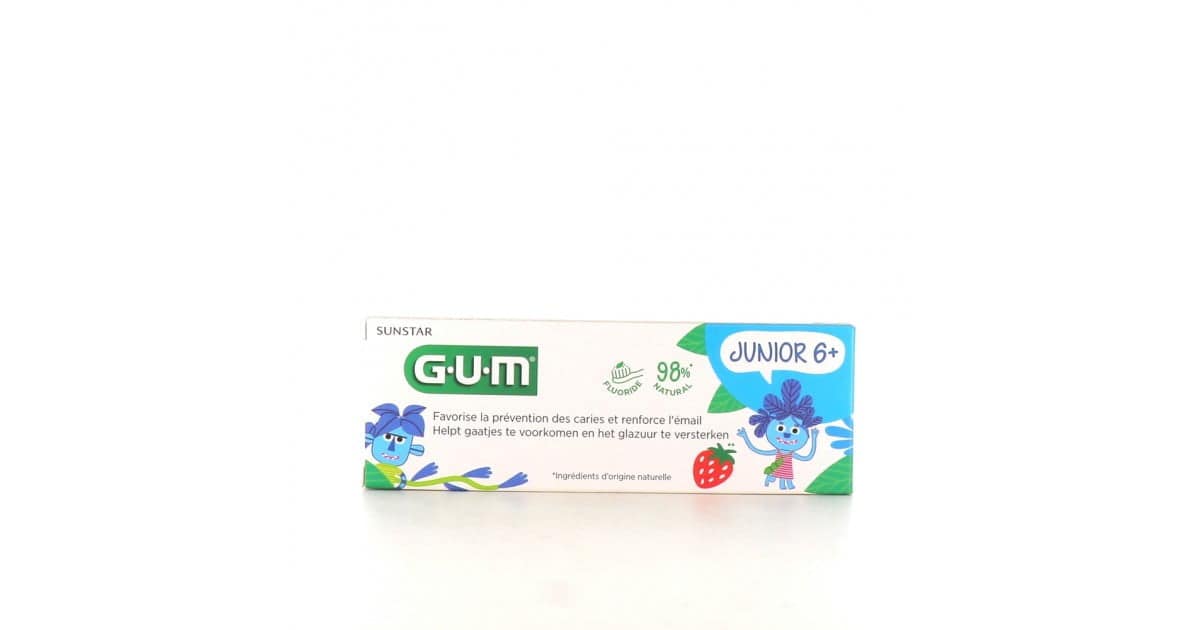 GUM DENTIFRICE JUNIOR 6+