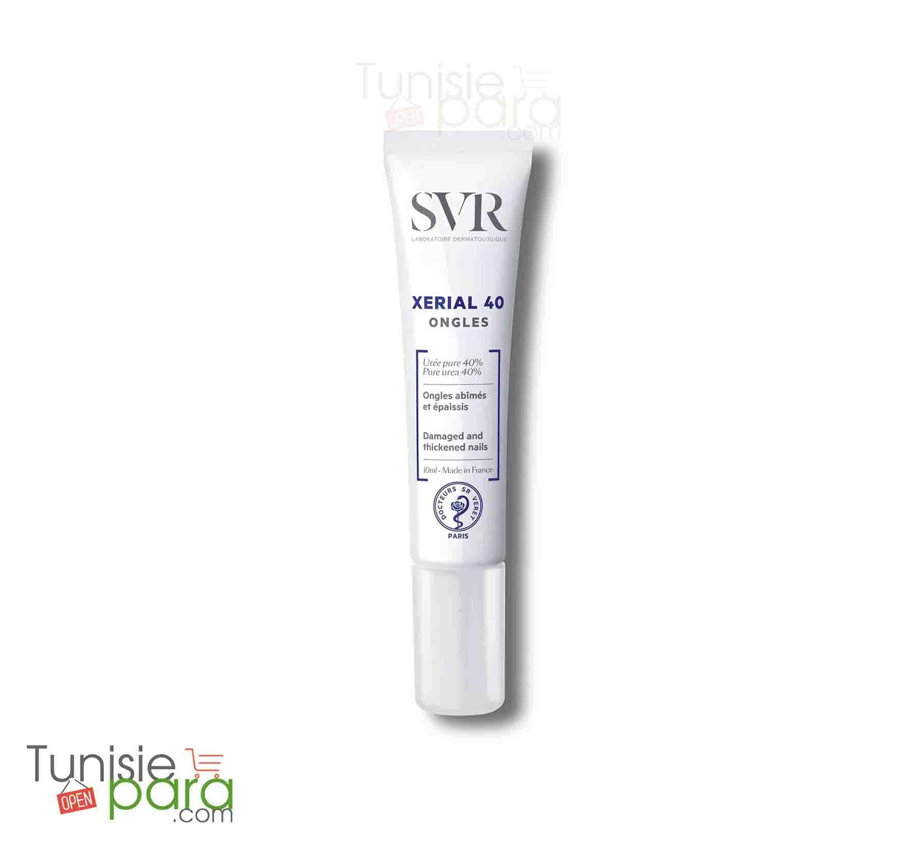 SVR xerial 40 Ongles Gel réparateur pour ongles abîmés 10 ml