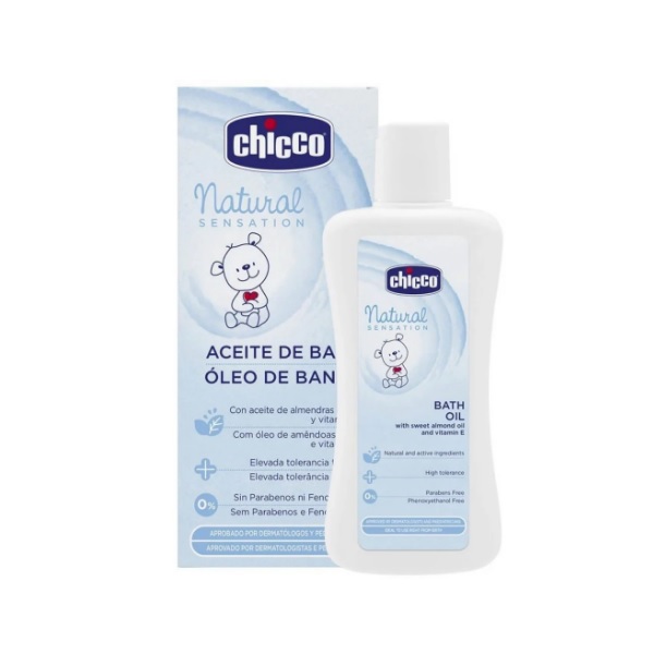 Chicco huile de bain natural sensation 200ml