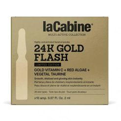 La Cabine Ampoules 24K Gold Flash Édition Limitée 10×2 ml
