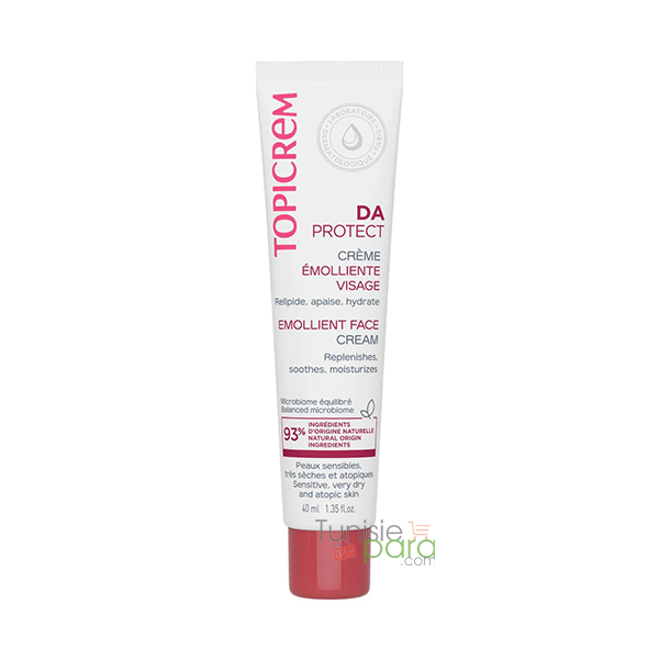 Topicrem DA Protect Crème Émolliente Visage 40ml