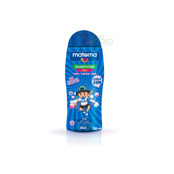Materna Shampooing 3en1 Kids Bubble Gum 300ml