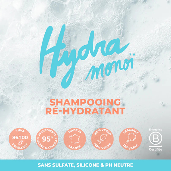SHAMPOOING HYDRATANT SANS SULFATE