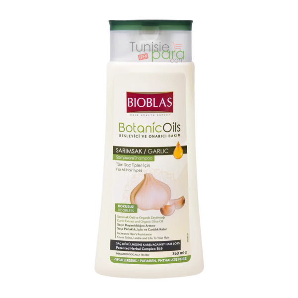 Bioblas Botanic Oils Shampioong à l’Ail 360ml