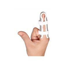 TYNOR F02 attelle de doigt simple en aluminium SMALL