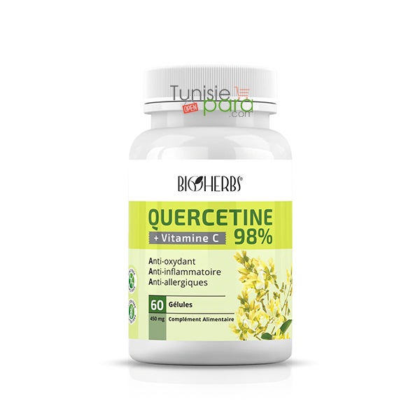 Bioherbs Quercetine 98% Gelules Boîte 60