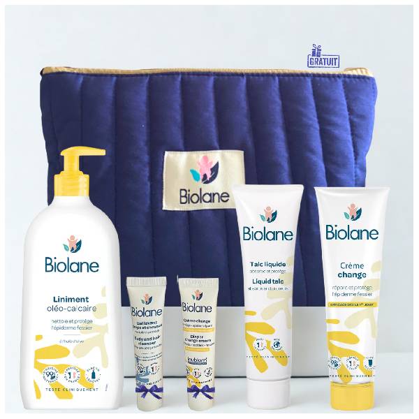 BIOLANE Trousse KIT change BLEU