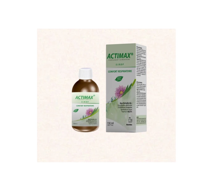 actimax sirop confort respiratoire adulte 150ml