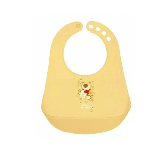 canpol bavoir plasqtique happy animals "jaune"2/404