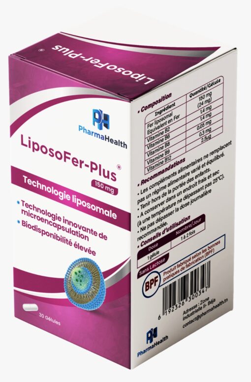 PharmaHealth LiposoFer Plus 30 gélules