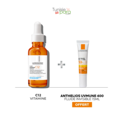 La Roche Posay Sérum Vitamin C12 30ml + Anthelios Fluide SPF50 15ml Offert