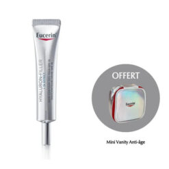 EUCERIN - PACK : HYALURON FILLER+ 3X EFFECT SOIN CONTOUR DES YEUX SPF15 + TROUSSE OFFERTE