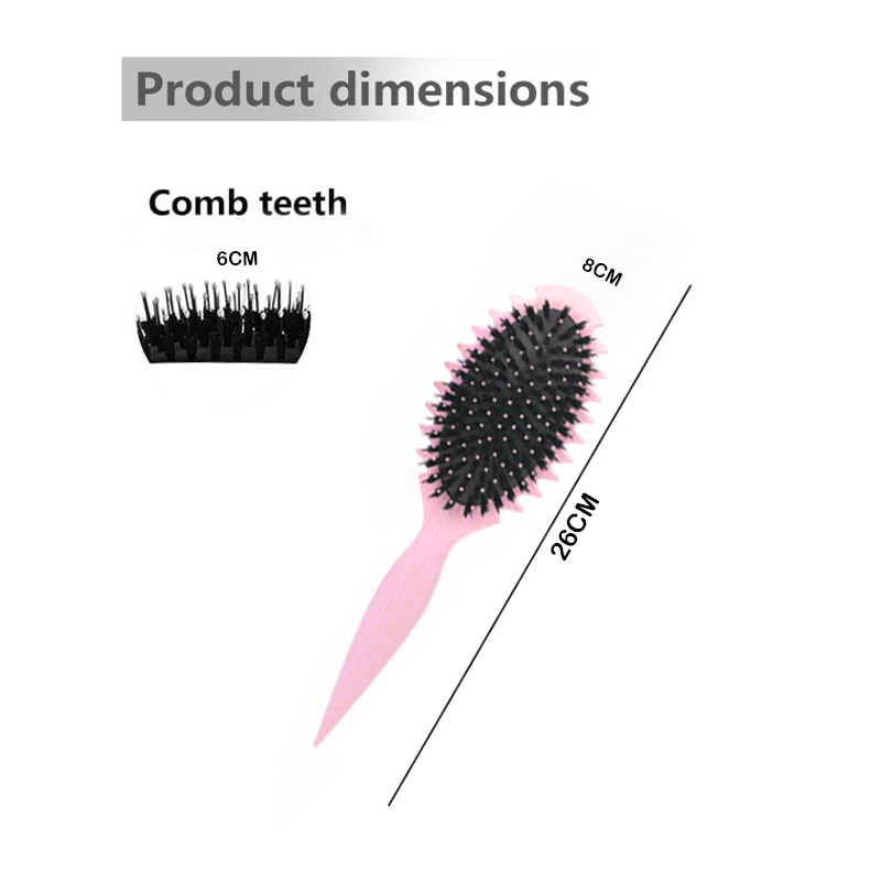 AZAL Brosse de bouclage ovale CB8-2