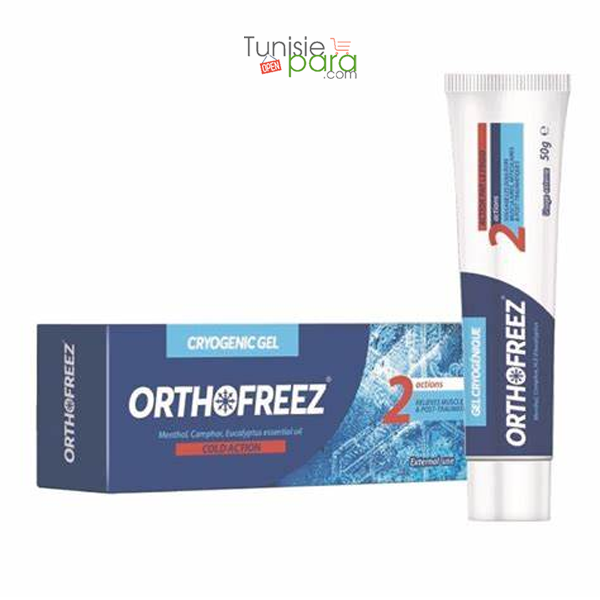 ORTHOFREEZ GEL CRYOGENIQUE TUBE 50G