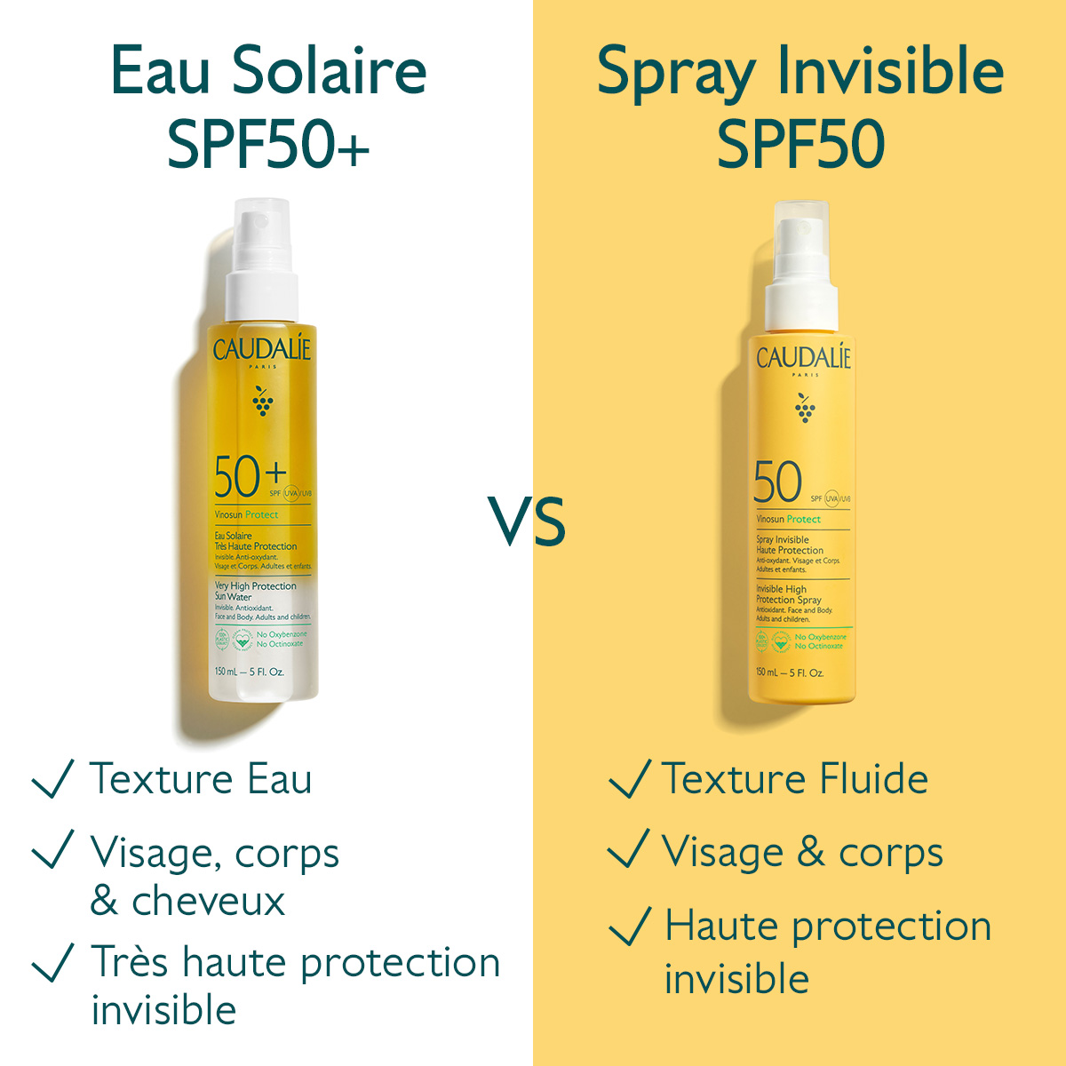 Caudalie Vinosun - Spray Invisible Haute Protection SPF50 – Image 5