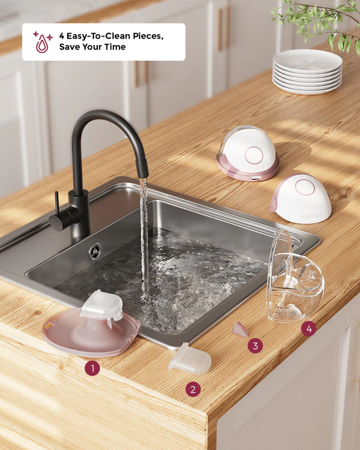 Momcozy Mobile Style™ Tire-lait mains libres M6 – Image 5