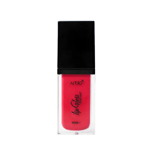 ARBIO lip gloss semi matte rose 01